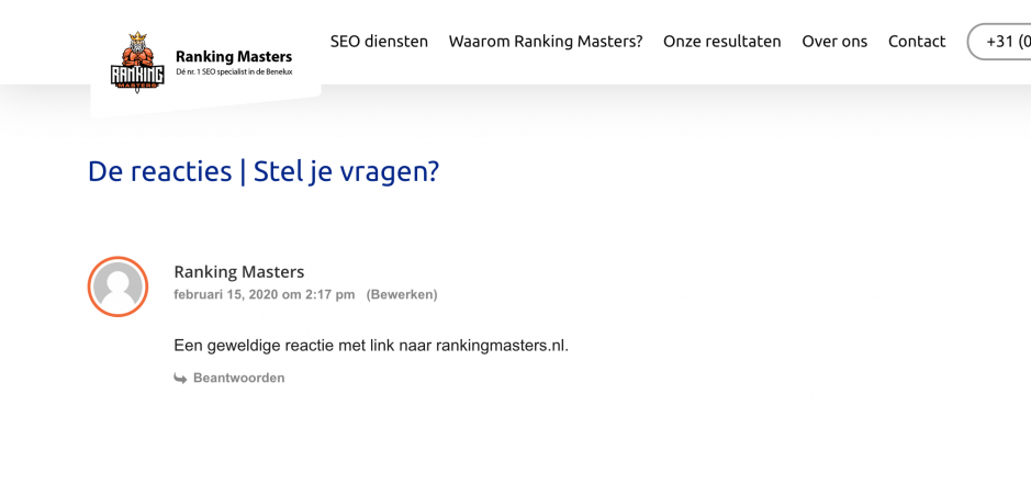 Hebben backlinks vanuit blogs met een hoge DA-waarde invloed op je ranking in de SERP?