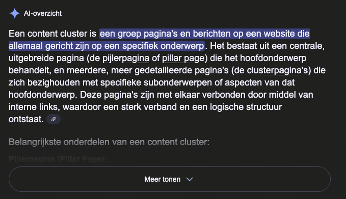 AIO voorbeeld