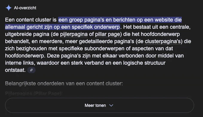 AIO voorbeeld