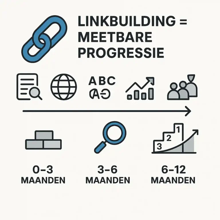 Linkbuilding uitbesteden KPI's
