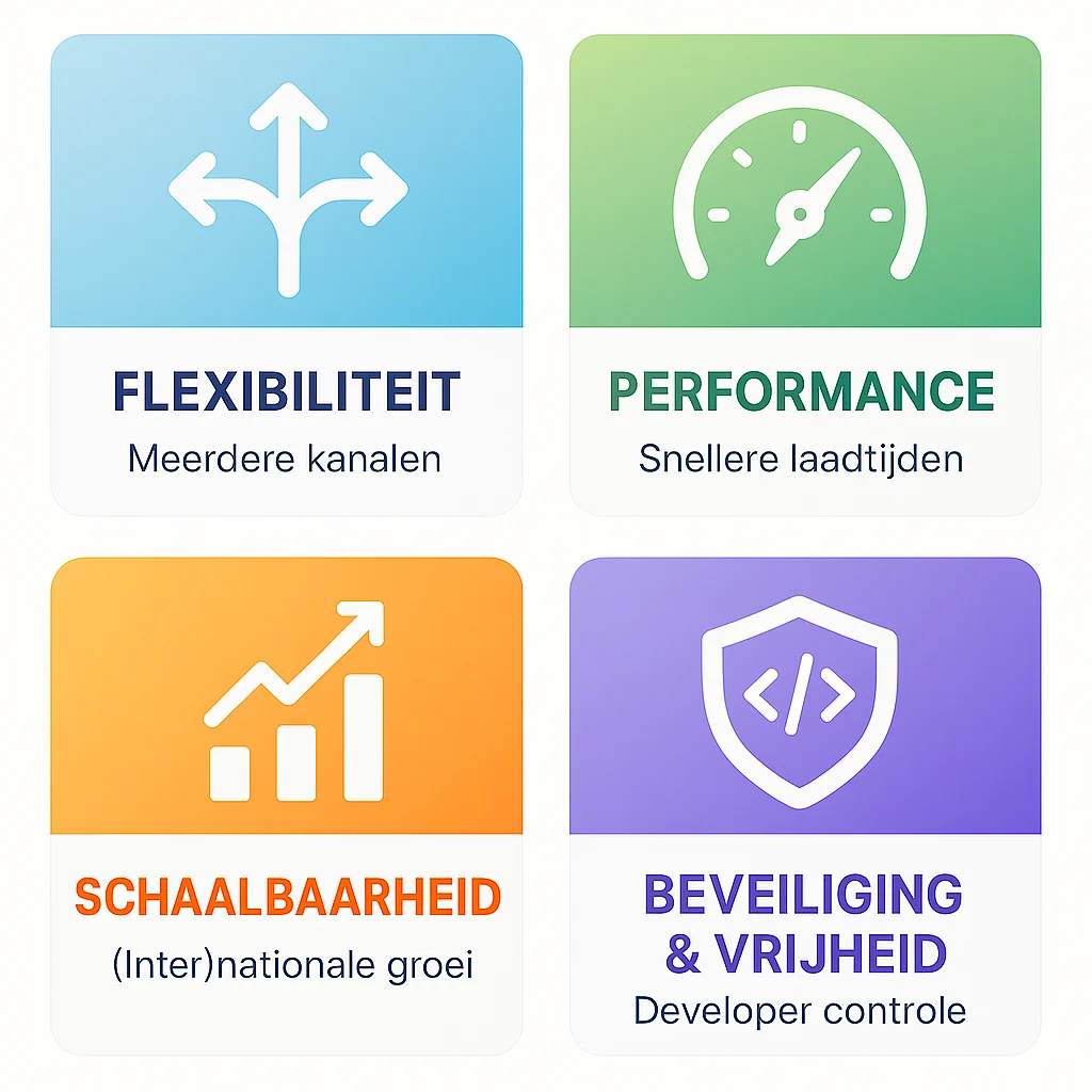 Waarom kiezen bedrijven voor een headless CMS?