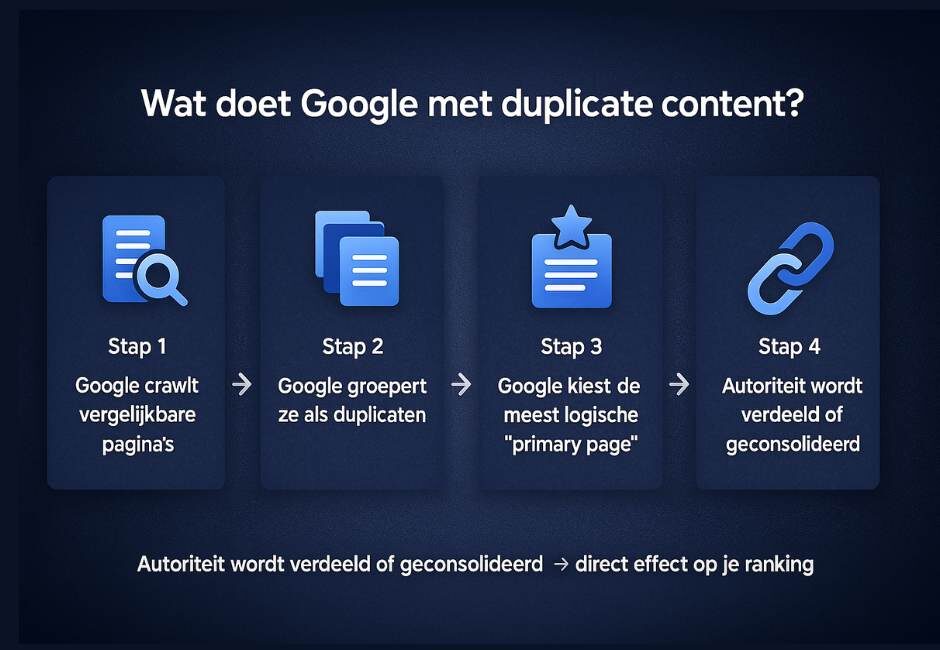 Wat bedoelt Google precies met duplicate content?