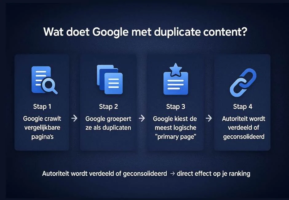 Wat bedoelt Google precies met duplicate content?