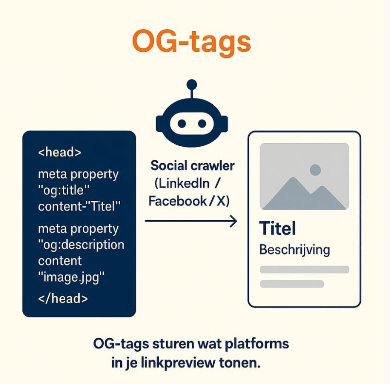Hoe werkt Open Graph technisch gezien?