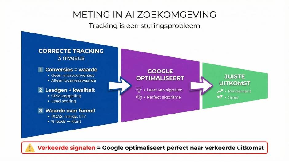 Hoe meet je resultaat als AI de customer journey minder zichtbaar maakt?